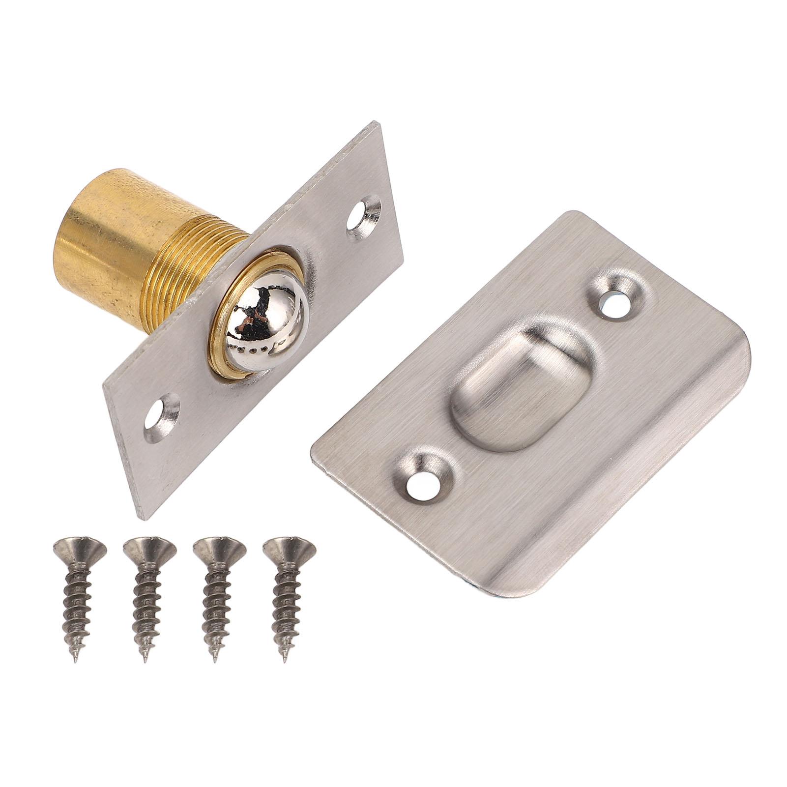 

Дверная петля-ось 180 градусов вращения 300 фунтов грузоподъемность Скрытая дверная петля-ось с буферным шариком для книжных полок серебряный