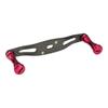 Carbon Fibers Double Handle Fishing Reel Power Handle Replacement Assembly Part Double Rocker Arm Fishing Reel Handle