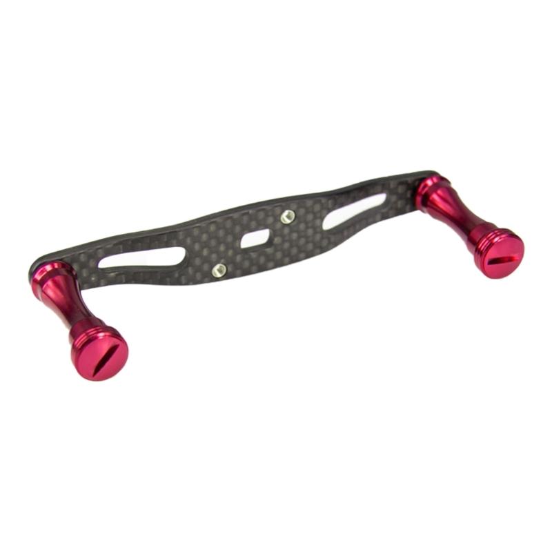Carbon Fibers Double Handle Fishing Reel Handle Fishing Reel Arm Enhancing Angling Precisions Fishing Reel Arm Handle кларет