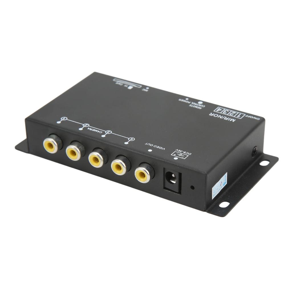 Vehicle Digital Video Recorder 4 Channel 720P DC9‑36V Universal Mini MDVR for RV Van Truck