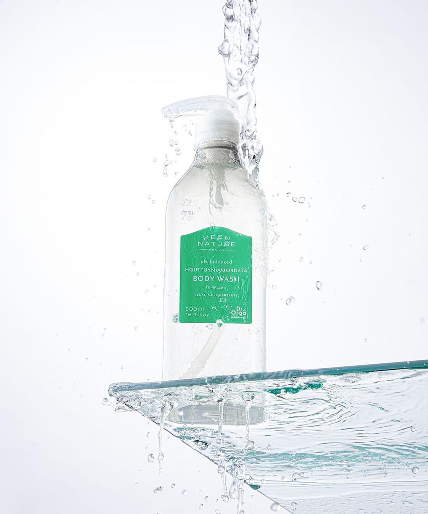 Mildly Acidic Houttuynia Cordata Body Wash for Back and Chest Acne 500ml