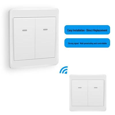 Kabelloses Schalterpanel mit Fernbedienung ohne Verkabelung