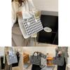 Trendy Fashionable Women's Tote Bag Stylish Spring Summer Small Square Handbag