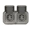 Prise étanche saillie - LEGRAND - Plexo - 2x2P+T - IP55 - Gris