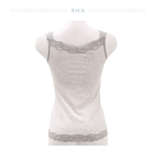 Kid Blue 20STANDARD Camisole Innerwear (LGY-Light Gray, Size M)