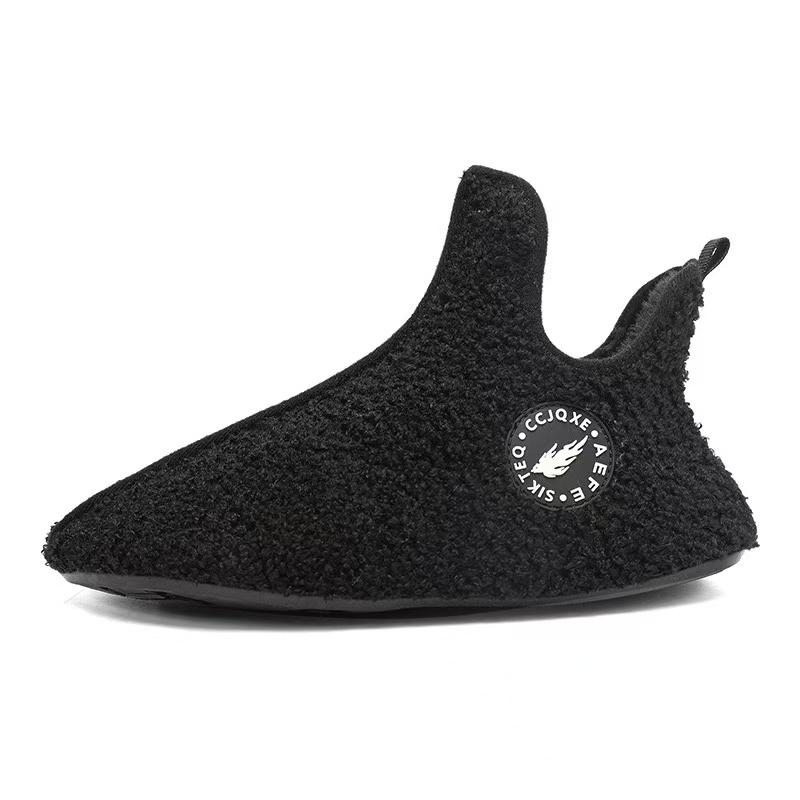LUXSOLE Pantofole Invernali da Uomo Pantofole per Coppia Antiscivolo Calde da Donna e Uomo Pantofola da Interno Scarpe Morbide Comode Piatte per Casa Scarpa in Cotone