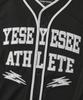 YESEYESEE Y.E.S College Baseball Jersey Black