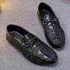Fashion Leather Men's Casual Shoes Luxury Brand Comfortable Man Loafers Breathable Lightweight Lazy Shoes Slip-on Driving Shoes