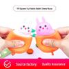 Cute Cheese Mouse & Squirrel Squeeze Cup Decompression Toy