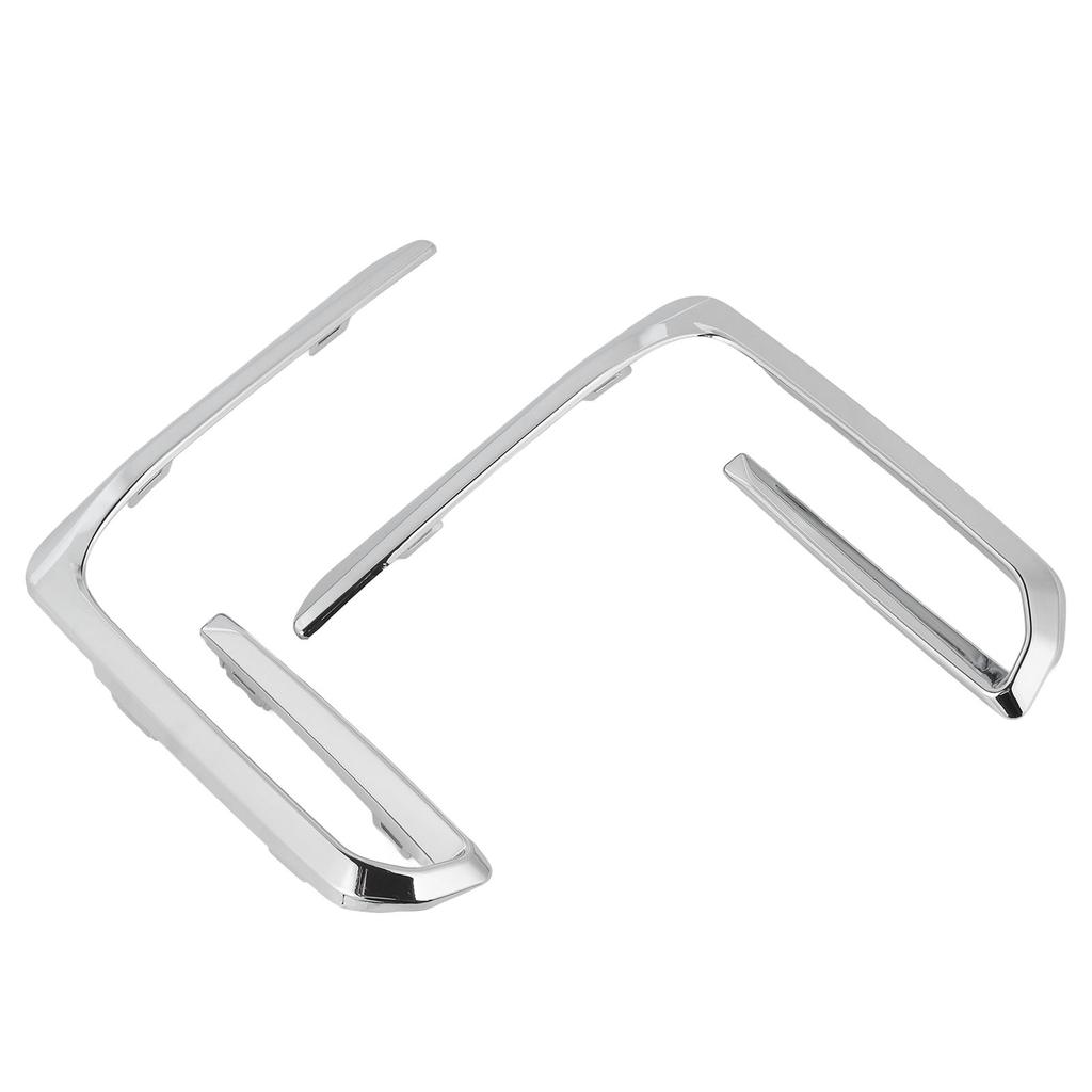 1 Pair Front Bumper Fog Light Grille Trim Cover Molding for X5 G05 M50 Pre‑LCI 2019 To 2023