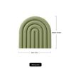 Silicone Pot Mat Insulation Pad Bowl Mat Placemat Plate Mat Silicone Mat Dining Table Home Rainbow Non-slip Mat
