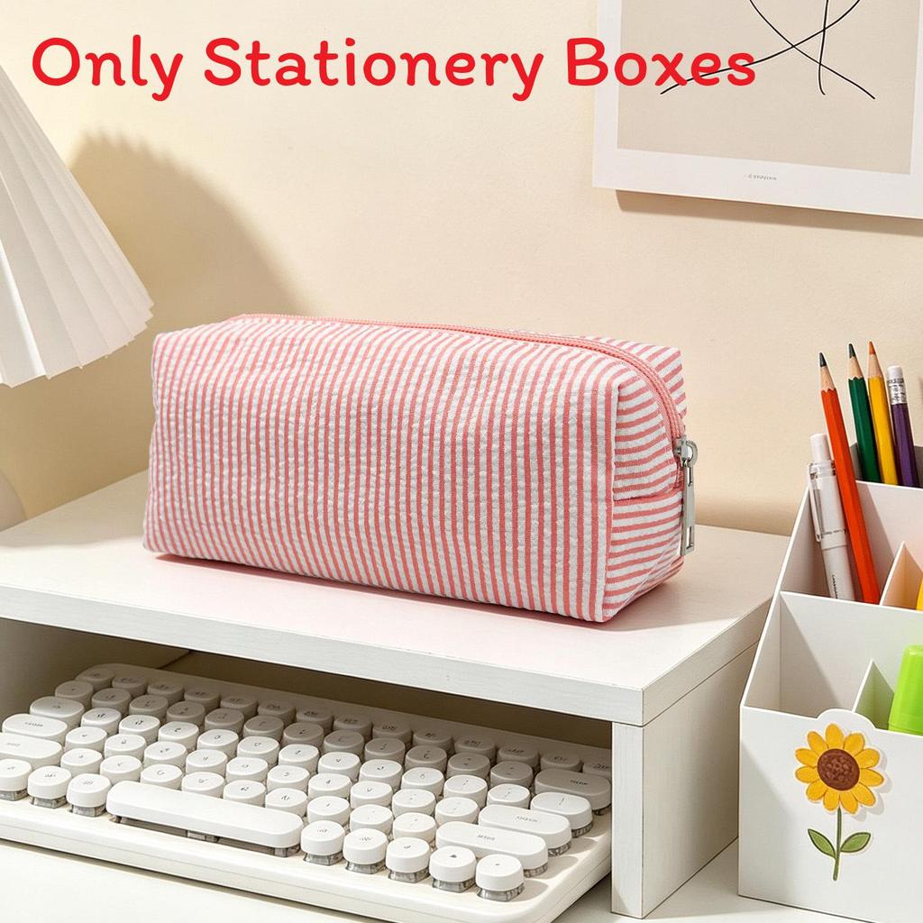 Bubble Yarn Pencil Case With Large Capacity For Students And Travel Organization