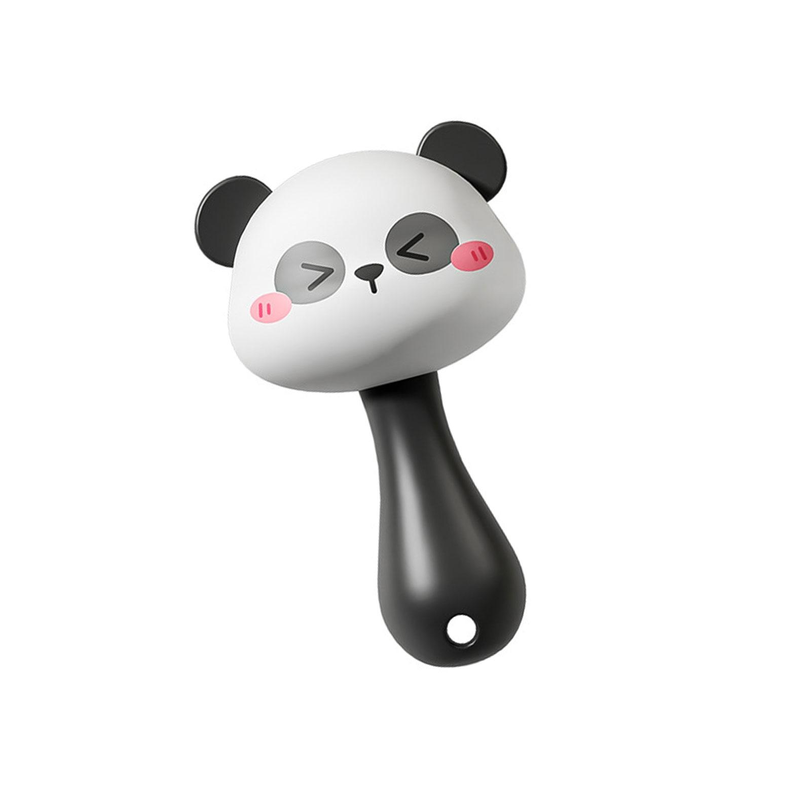 

Милая детская погремушка с изображением панды, музыкальная игрушка-маракас, способствующая раннему образованию, безопасная и простая в уходе, декор для детской комнаты B