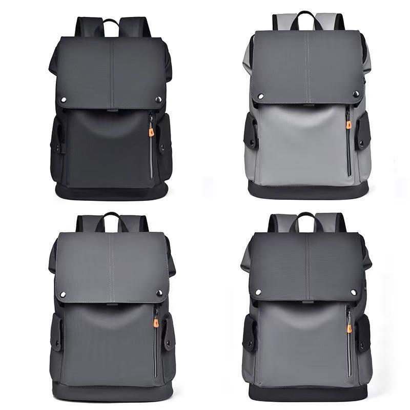 Men's Large Capacity Casual School & Travel Backpack with Customizable Logo