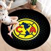 Club America Round Area Rug,Carpet Rug for Living Room Bedroom Sofa Playroom Decor,Non-slip Floor Mat