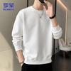 ROMON Men's Autumn/Winter Casual Long Sleeve Crewneck Sweatshirt