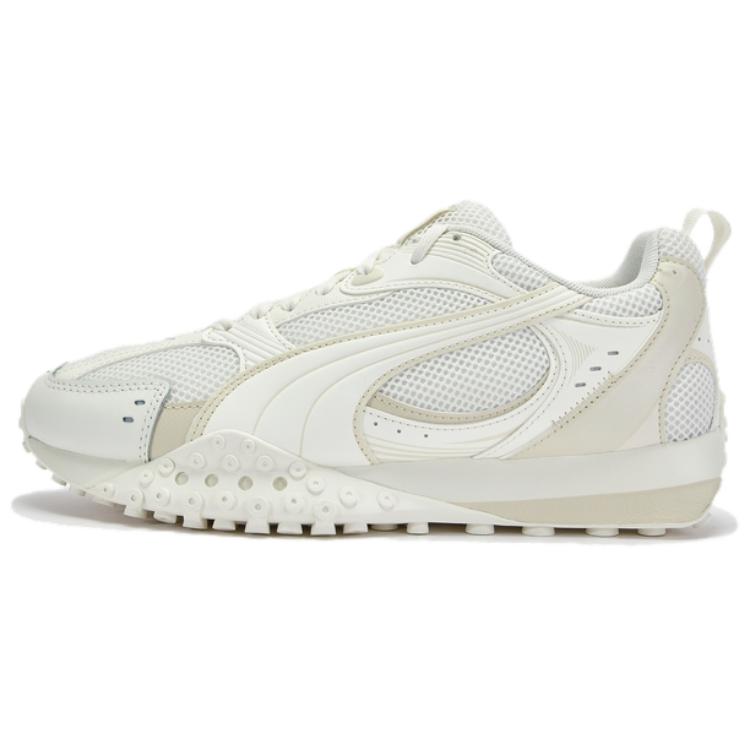 PUMA Blktop Rider Unisex Casual Sneakers White Roasted Almond 406318-04 EU 42