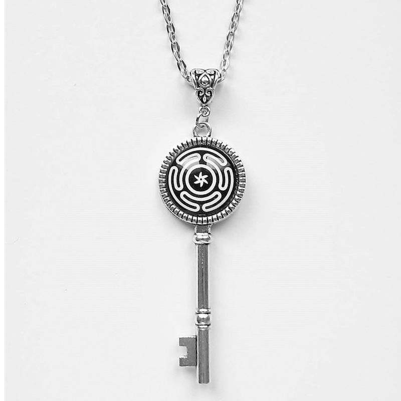 Classic Solomon Magic Key Necklace - Hot Selling Locket Style Pendant Necklace - Amulet Jewelry