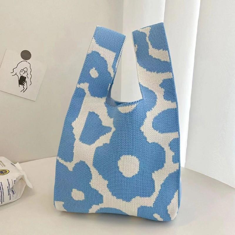 High quality thickened birthday banquet baby gift bag knitted bag gift woven bag handbag tote bag women's bag
