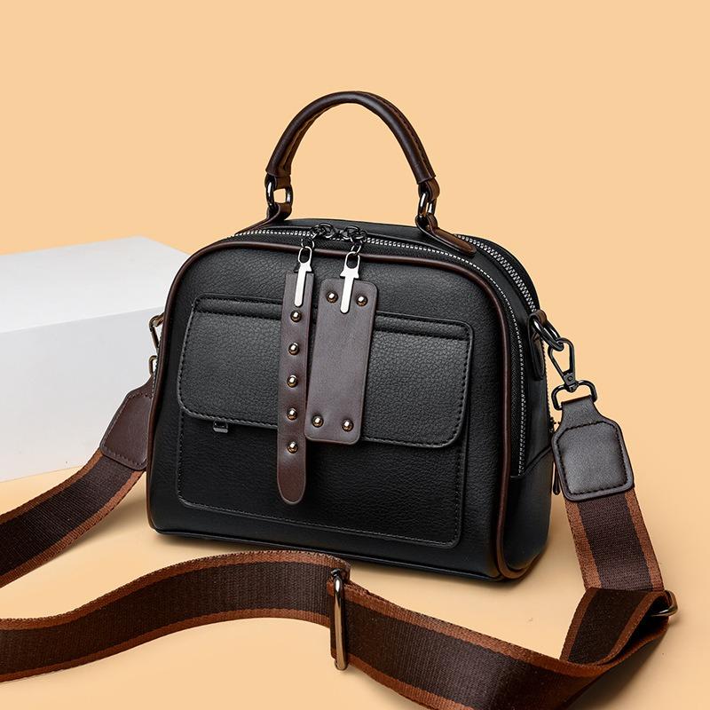 Genți Crossbody pentru Femei Geantă Mică Pătrată Simplă Geantă de Mână Stil Retro