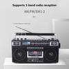 Retro Boombox Tape Tape Recorder AM/SW/FM Recorder Radio Wireless Bluetooth-compatible Speaker Support Player
