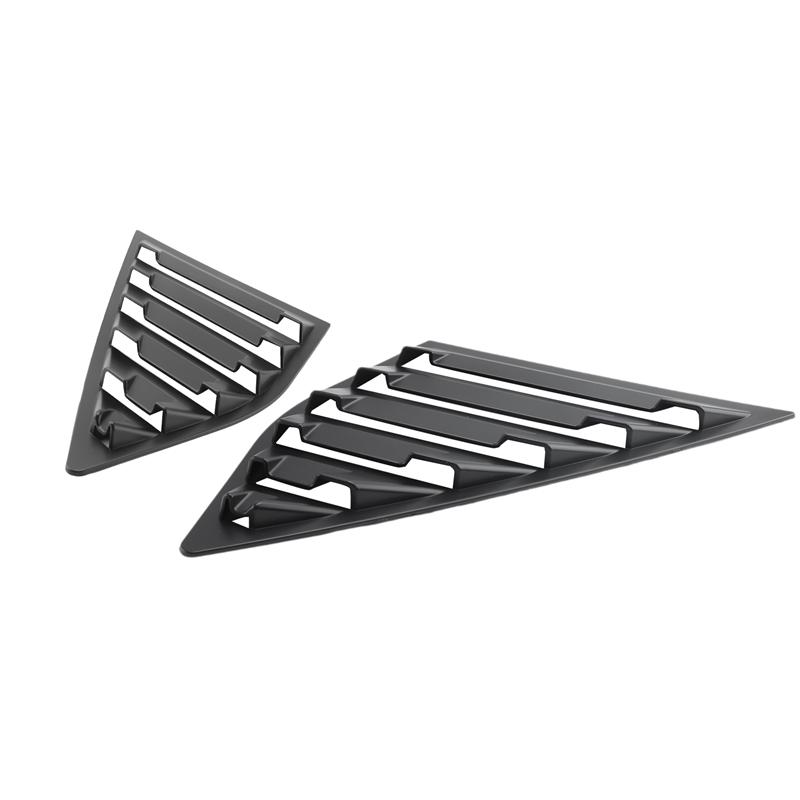 Car Rear Window Blinds Side Tuyere Louvers Vent Cover For Ford Focus MK3 Hatchback 2012-2018