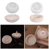 Silicone Mould Irregular Bowl Candle Cup Molds Epoxy Resin Molds Flowerpots Molds Plaster Molds for Table Decorations