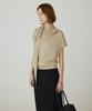 Siyajyu Sikn2178 Cowl Scarf Knit Top_Beige