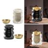 Essential Oil Burner Multipurpose Nordic Ornament Home Decor Lightweight Wax Melt Burner for Desktop Living Room SPA Party Home