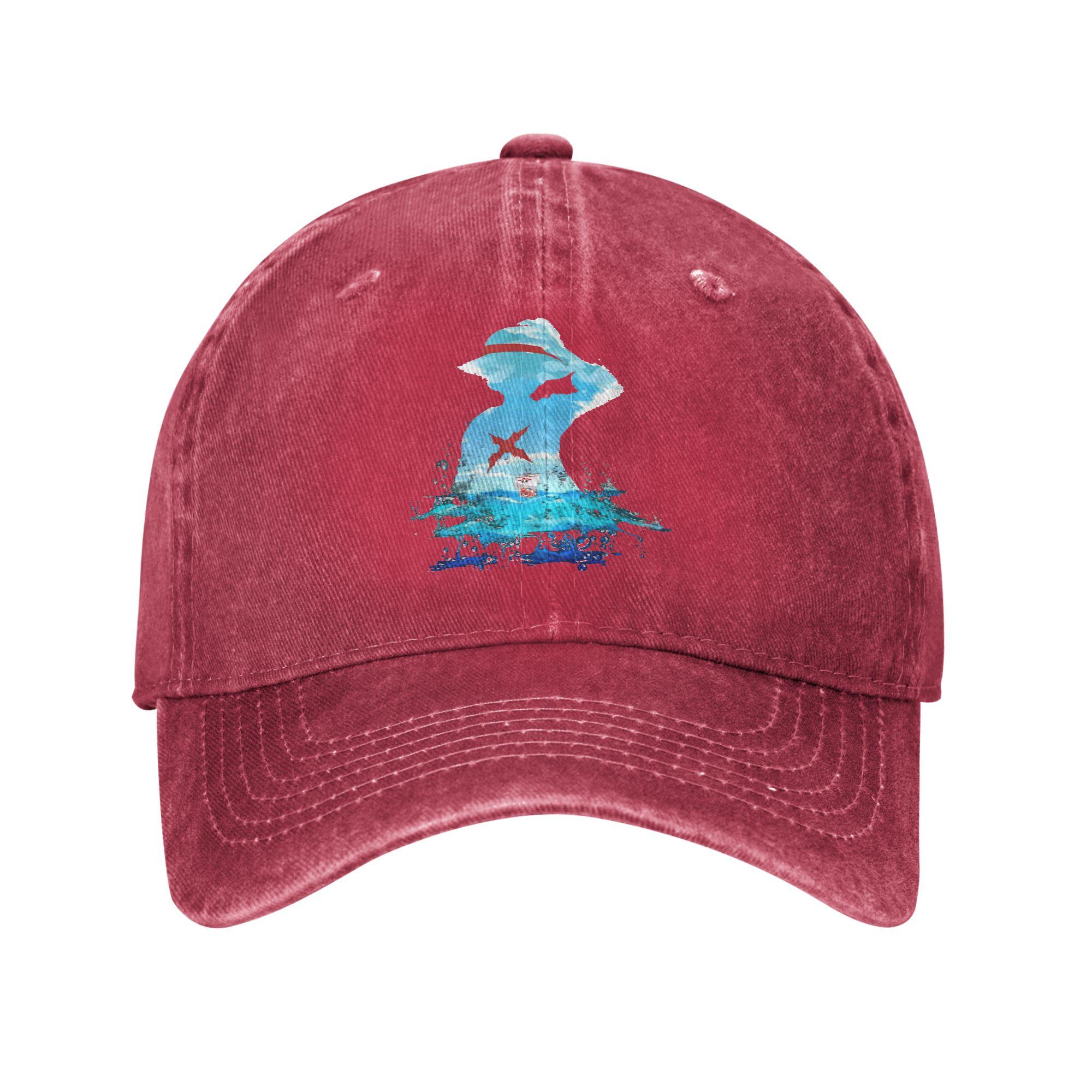 Summer Cap Sun Visor On the Seas Hip Hop Caps One Piece Cowboy Hat Peaked Hats One Size