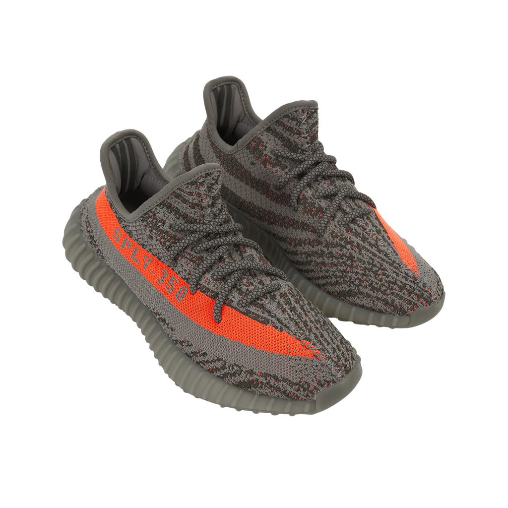 adidas Yeezy Boost 350 V2 Beluga Reflexní Unisex Tenisky Šedá Věžově šedá Solárně červená GW1229