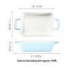 Ceramic Rectangular Baking & Roasting Dishes