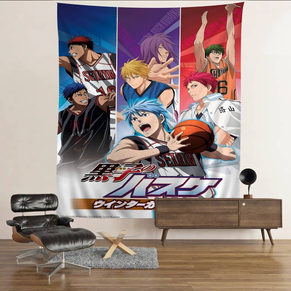 Japanese Anime Kuroko No Basket Cartoon Tapestry Bohemian Wall Tapestries Mandala Home Decor