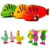 Adorable Children's Plastic Bouncing Clockwork Toy Frog Chick Small Animal For Play