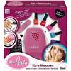 Nail Polish - Diset - Miss Pepis Manicure Kit - Quick Drying - 5 Colors - Stickers