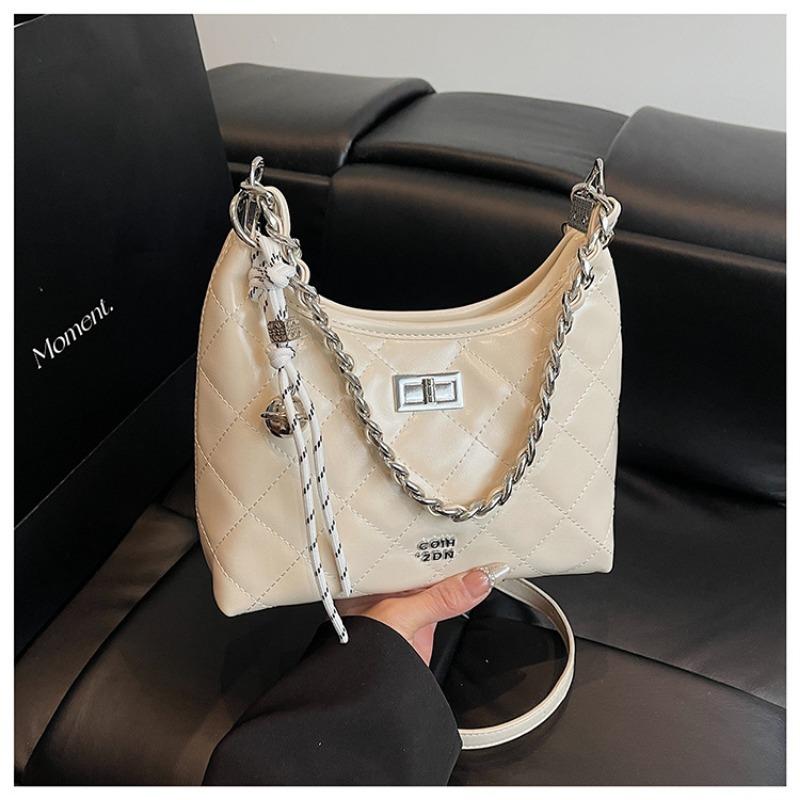 

Simple rhombus chain bag women s spring and summer new casual shoulder bag beautiful messenger bag