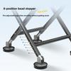 Metal Portable Fishing Chair Multi-Functional Knight Style Folding Stool Lightweight for Outdoor Fishing Camping