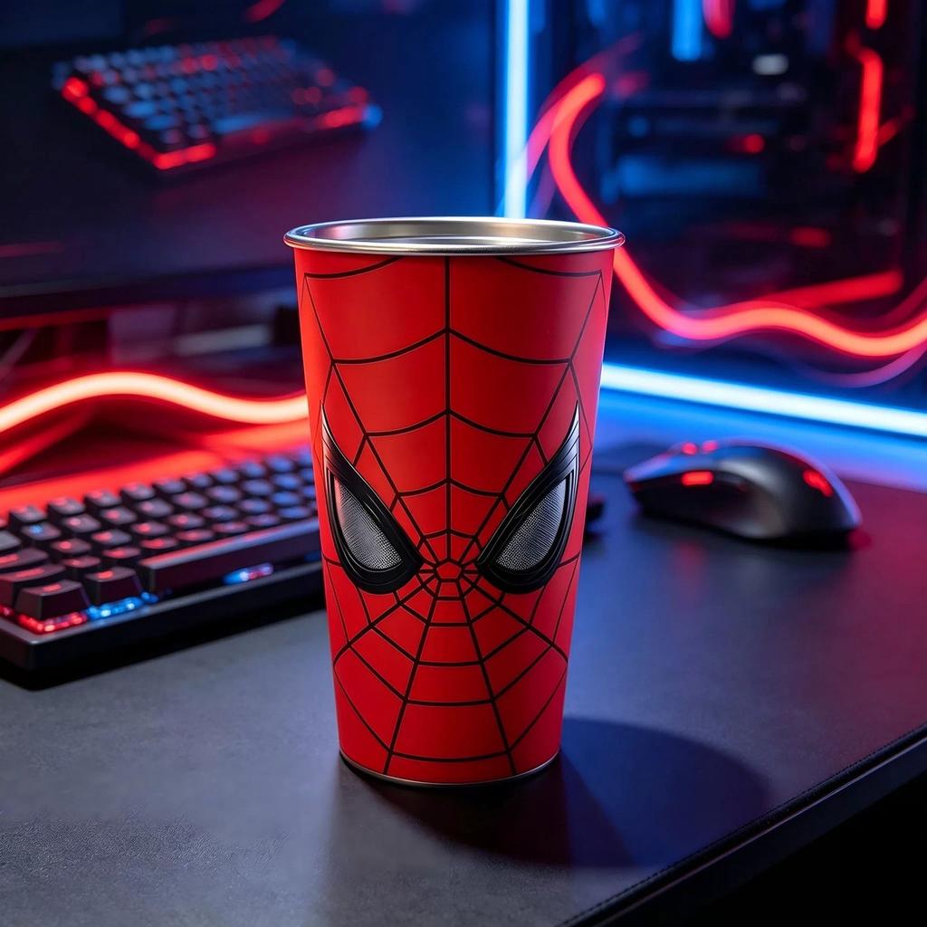 Spider-Man Thermofarbenwechselndes Tassenset – Magisches Hitze-Enthüllungsdesign, Tolles Geschenk für Fans & Sammler weniger