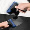 Car Window Tint Squeegee Silicone Ice Scraper 5 Inch Rubber Window Squeegee for Glass Mirror Shower Non Slip Handle Water Wiper