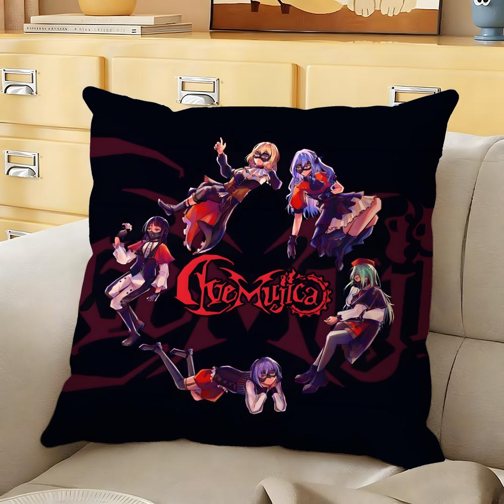 Anime AAve MMujica Cushion Cover Soft Durable Reversible Pillow Cover Home  Car MultiScene Daily Comfort Pillowcase