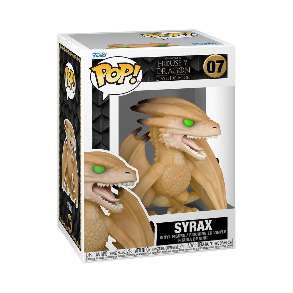 Funko Figurine Game Of Thrones House of the Dragon Syrax Dragon Pop 10cm 0889698656054 - - -