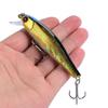 3 Stuks Vis Lokkers 3D Printen Hard Aas Crankbaits Zinkende Wobbler Dreg Haken Vis Lokkers 8.5cm 9.2g