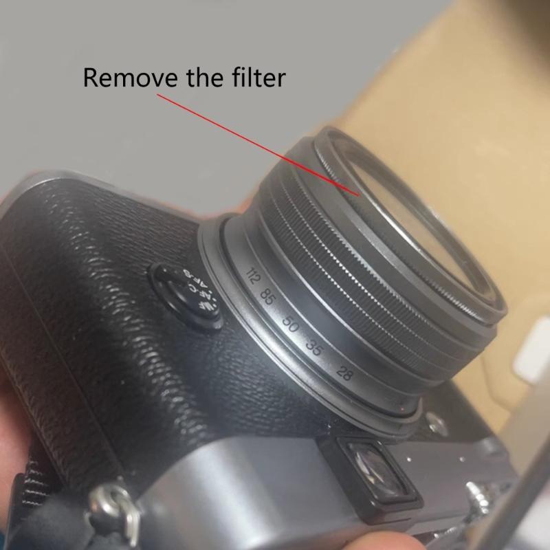 LH-JX10 Hollows Out Alloy Metal Detachable Camera Lens Hoods For X10 X20 X30 for Enhanceds Protections