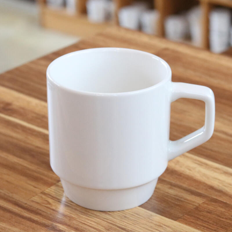 Pure White Daily Stacking Cafe Mug 360ml
