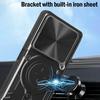Slide Camera Funda for Xiaomi 15 Pro Case Armor Slide Lens Magnetic Ring Stand Phone Cover for Xiaomi Mi 15 Capa