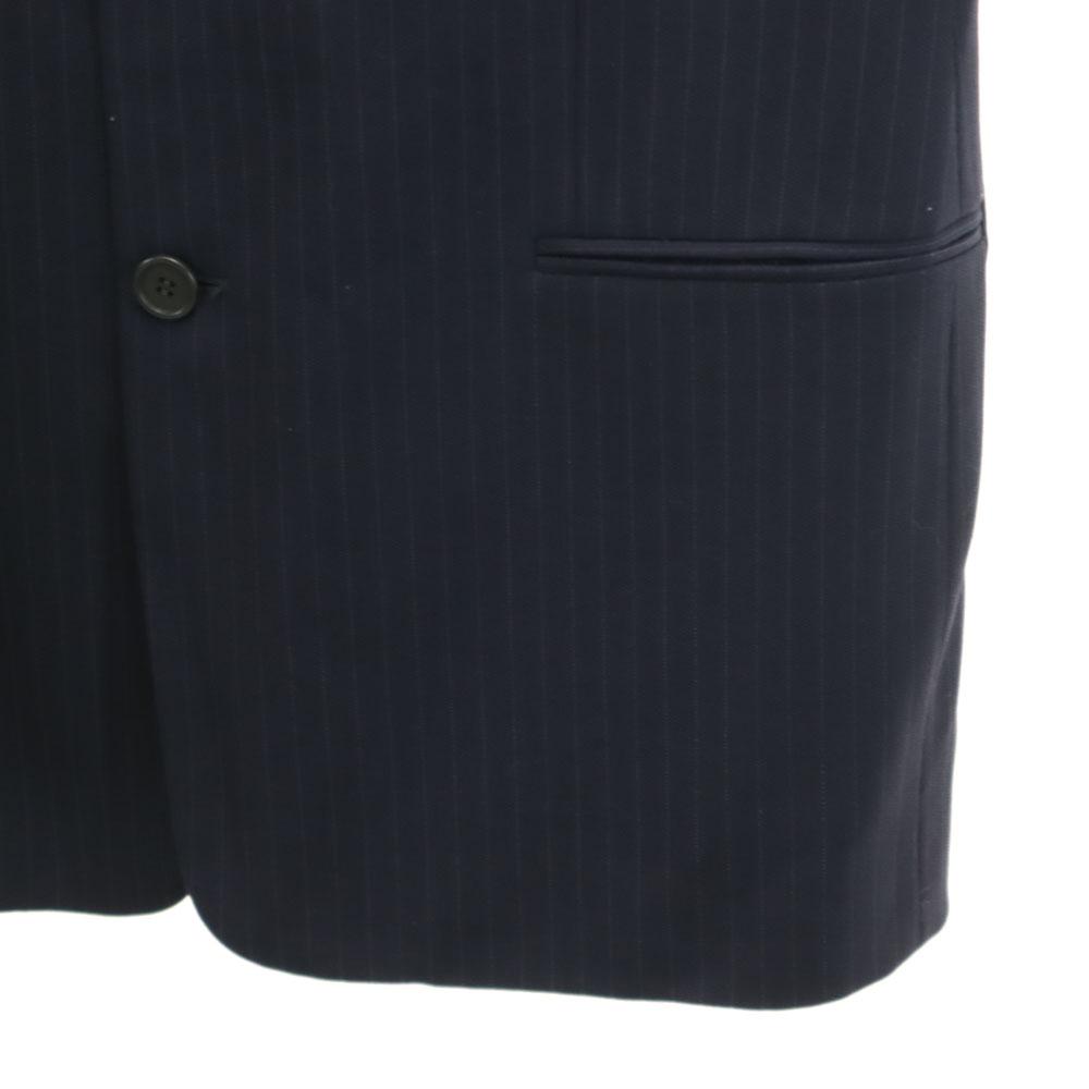 Giorgio Armani Made In Italy Wool Blend Tailored Jacket 50 Navy Men's Used