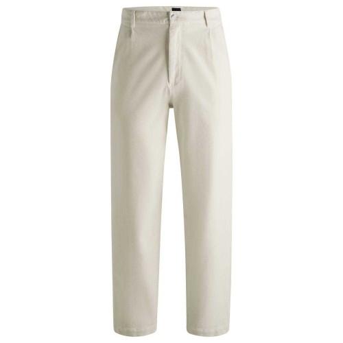 Boss Mens Relaxed Fit Trousers
