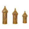 Lanternes Marocaines Lanternes à Bougie Décoratives pour Suspendre ou sur Table Porte-Bougies en Métal Fer Décorations de Maison pour le Ramadan