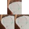 Flower Zircon Hollow Silver Bracelet For Women With Elegant Design Gift For Spring 2026