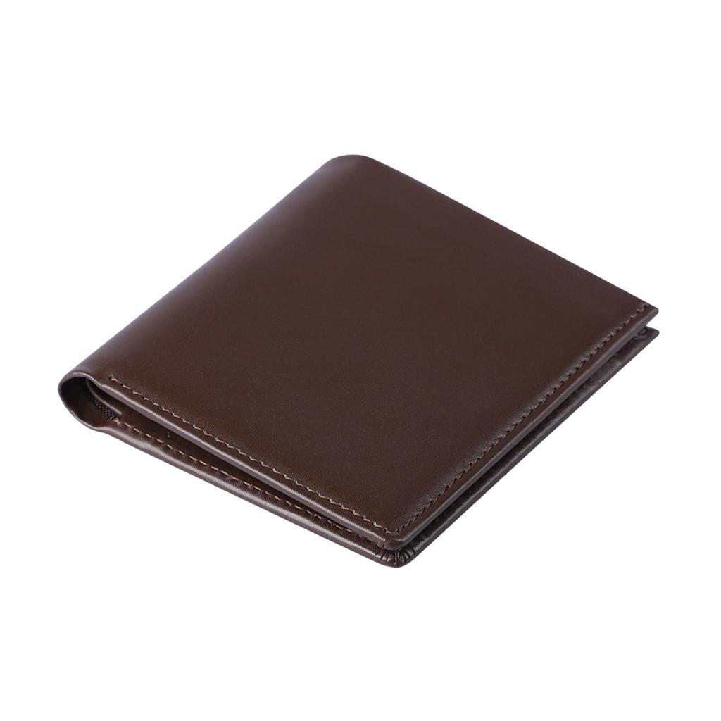 Egarden Slim&High (Slim & High Simple Leather Wallet) - Dark Brown